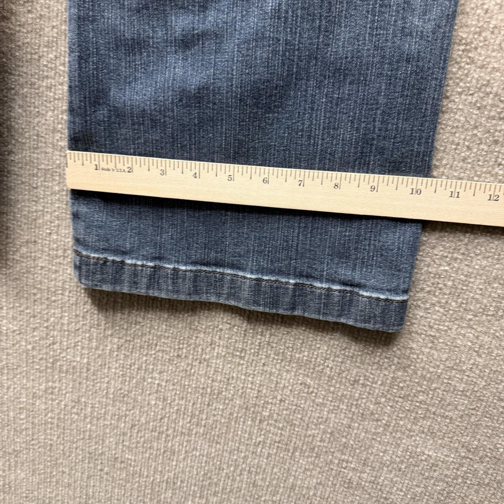 Levis Jeans Womens 8 Blue Medium Wash Wide Leg Perfectly Slimming Denim 80s - Picture 4 of 10